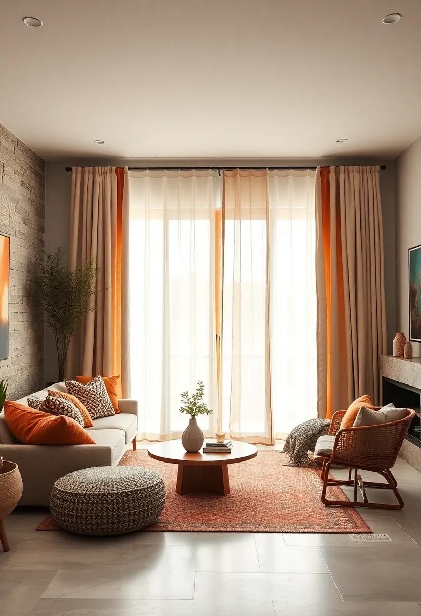 Opt for Linen Curtains that Gracefully Flow in the Breeze