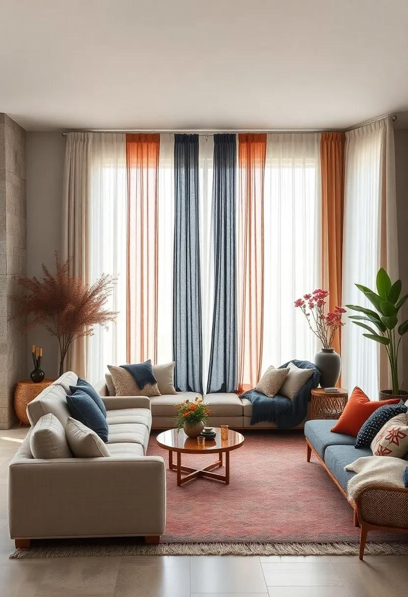 select Multi-colored​ Panels for an⁣ Eclectic Mix