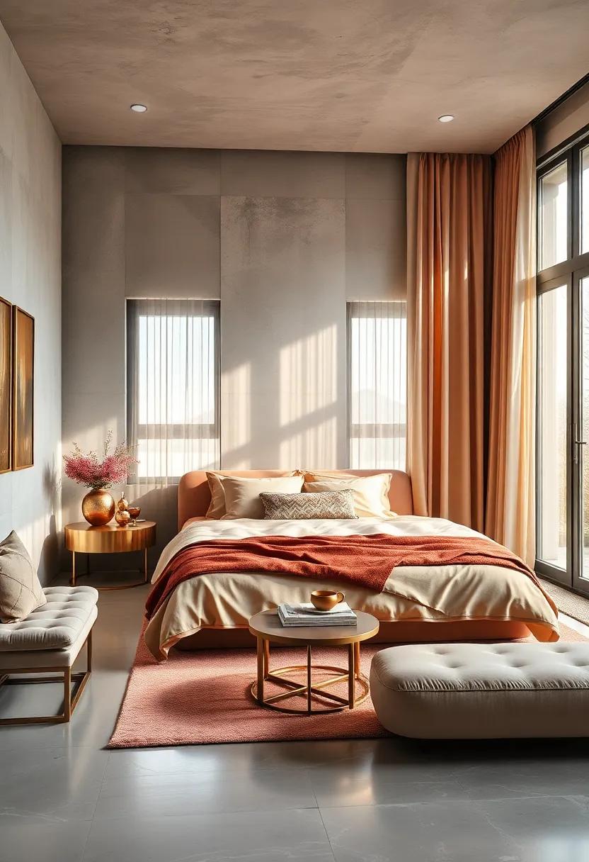Dress your windows ‌with gold-tinged⁢ curtains or⁢ drapes, allowing light to filter through with ‌a glimmer