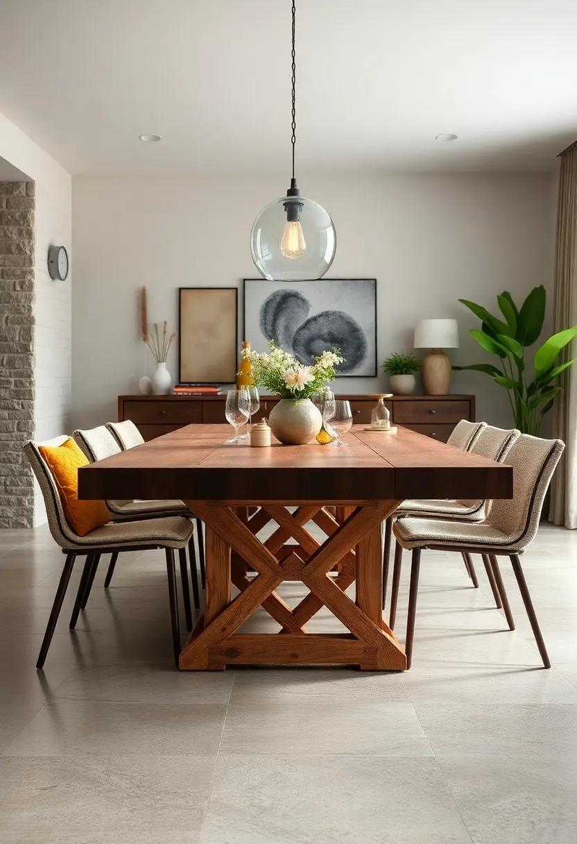 Classic Trellis Base:‍ Choose a dining ​table with a trellis base to support a solid wood top.⁢ This design ⁢provides stability while‍ introducing a ⁣decorative element that enhances the‌ rustic vibe