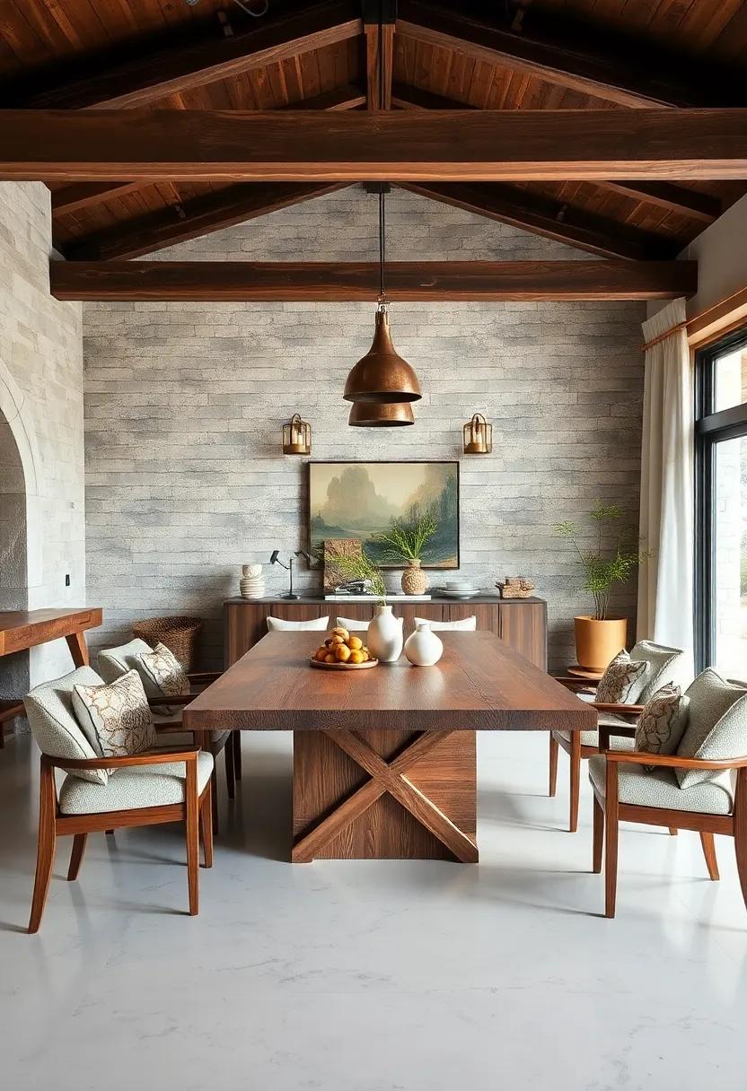 Customizable​ Modular Table: Consider a modular ⁣table ‍that can change shape and‍ size according to your ⁣needs, combining⁢ functionality‍ with rustic aesthetics for a versatile dining solution