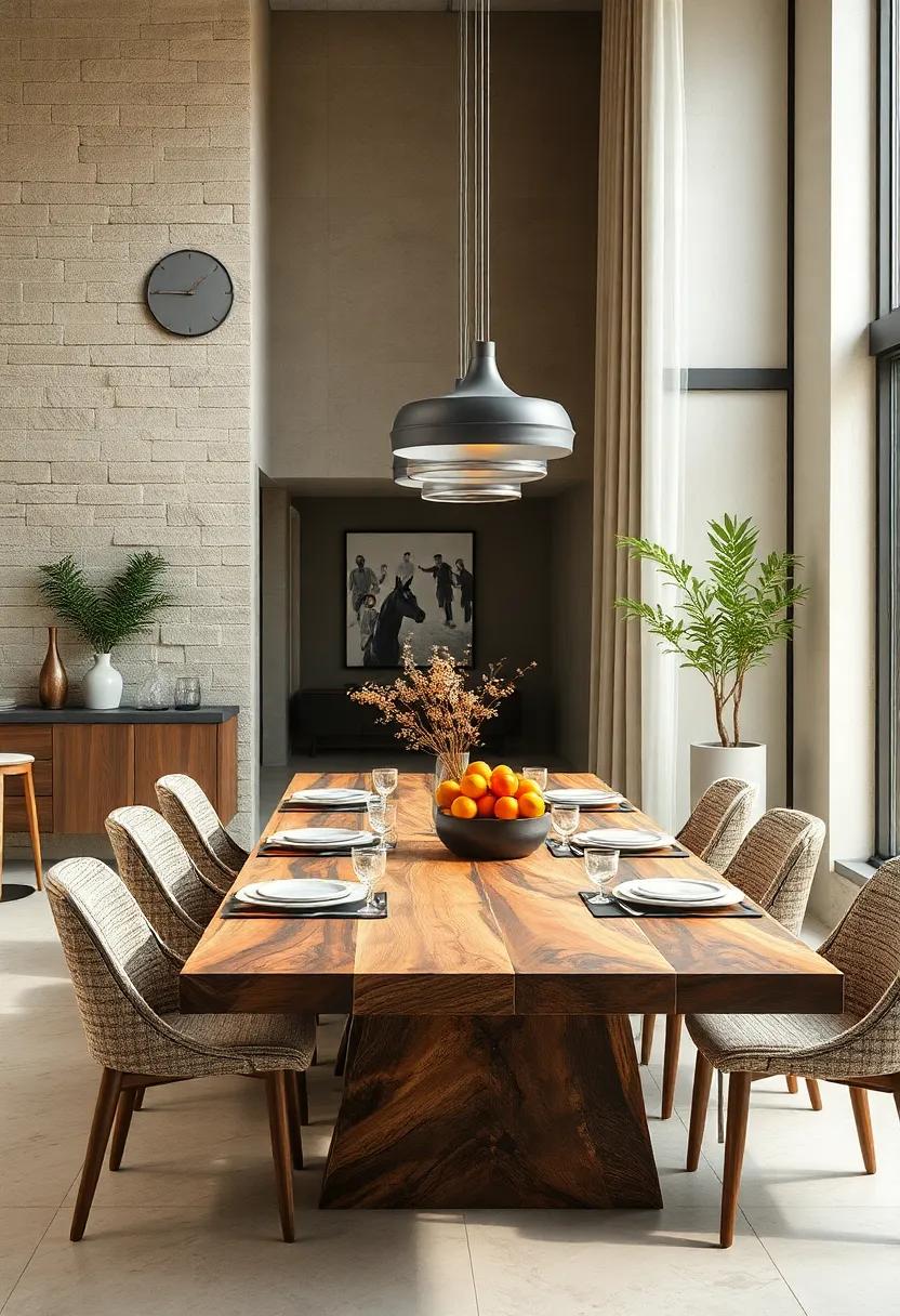 Layered Textures: ​Combine different woods and materials ⁣to create⁢ a⁣ table rich in textures, contrasts, and ‍finishes, giving life to a dynamic rustic dining space