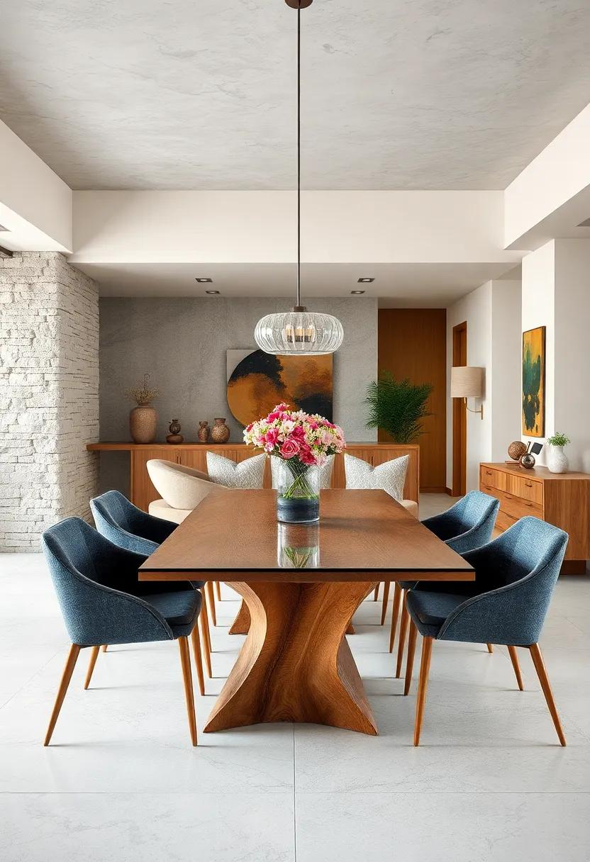 Modern Rustic Blend: Mix‌ rustic​ wood‍ with sleek glass for a modern ⁢twist on traditional dining. this combination creates⁢ an⁣ eye-catching aesthetic that⁤ balances‌ warmth ‍with contemporary flair