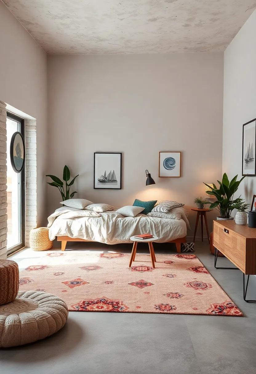 Consider an outdoor rug⁤ for its durability and easy maintenance, perfect ‍for busy⁣ lifestyles