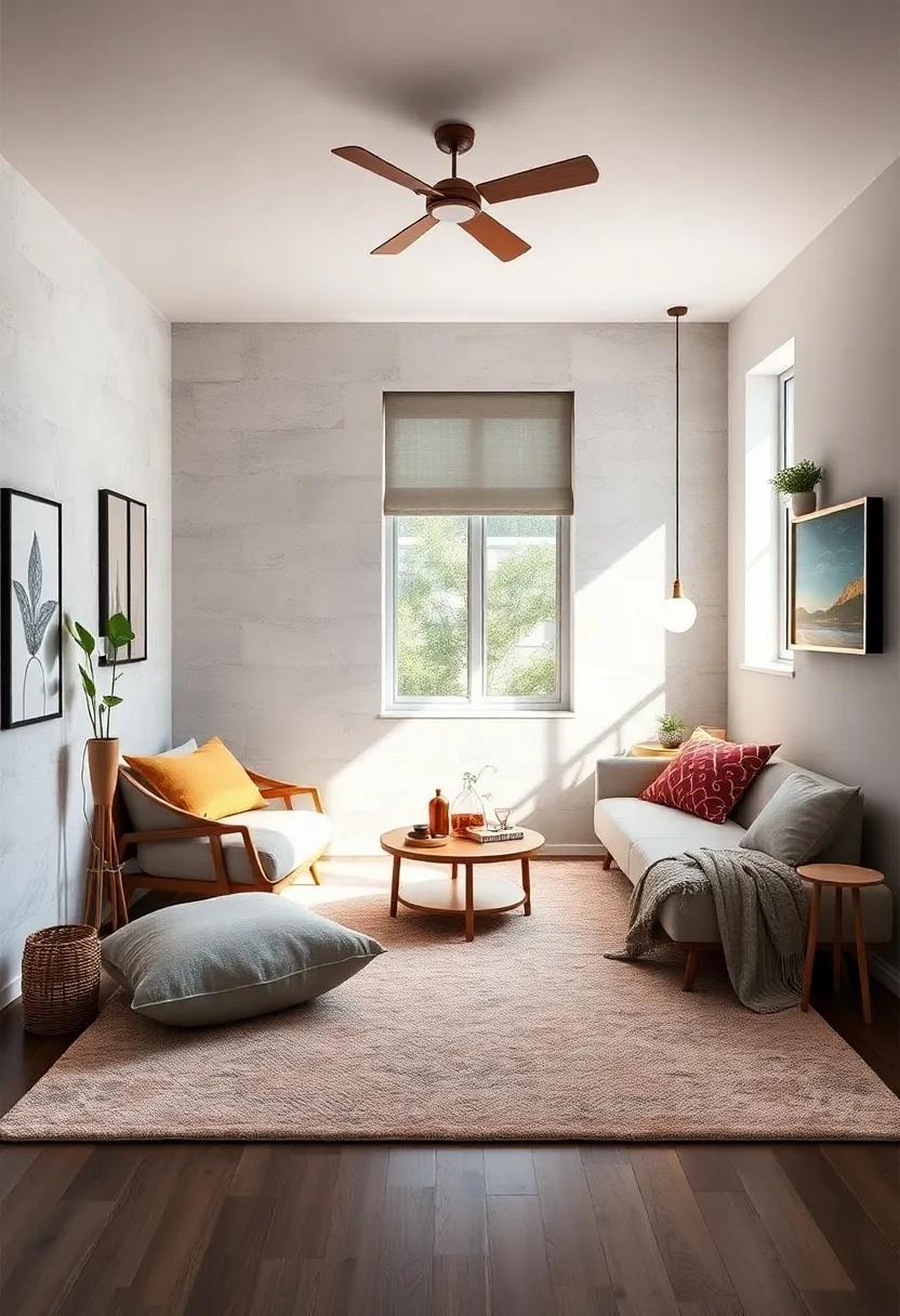 Layer ‍rugs for ⁣a bohemian vibe—combine ​a smaller, colorful rug on top of a larger, neutral​ base ‍for added ​texture and depth