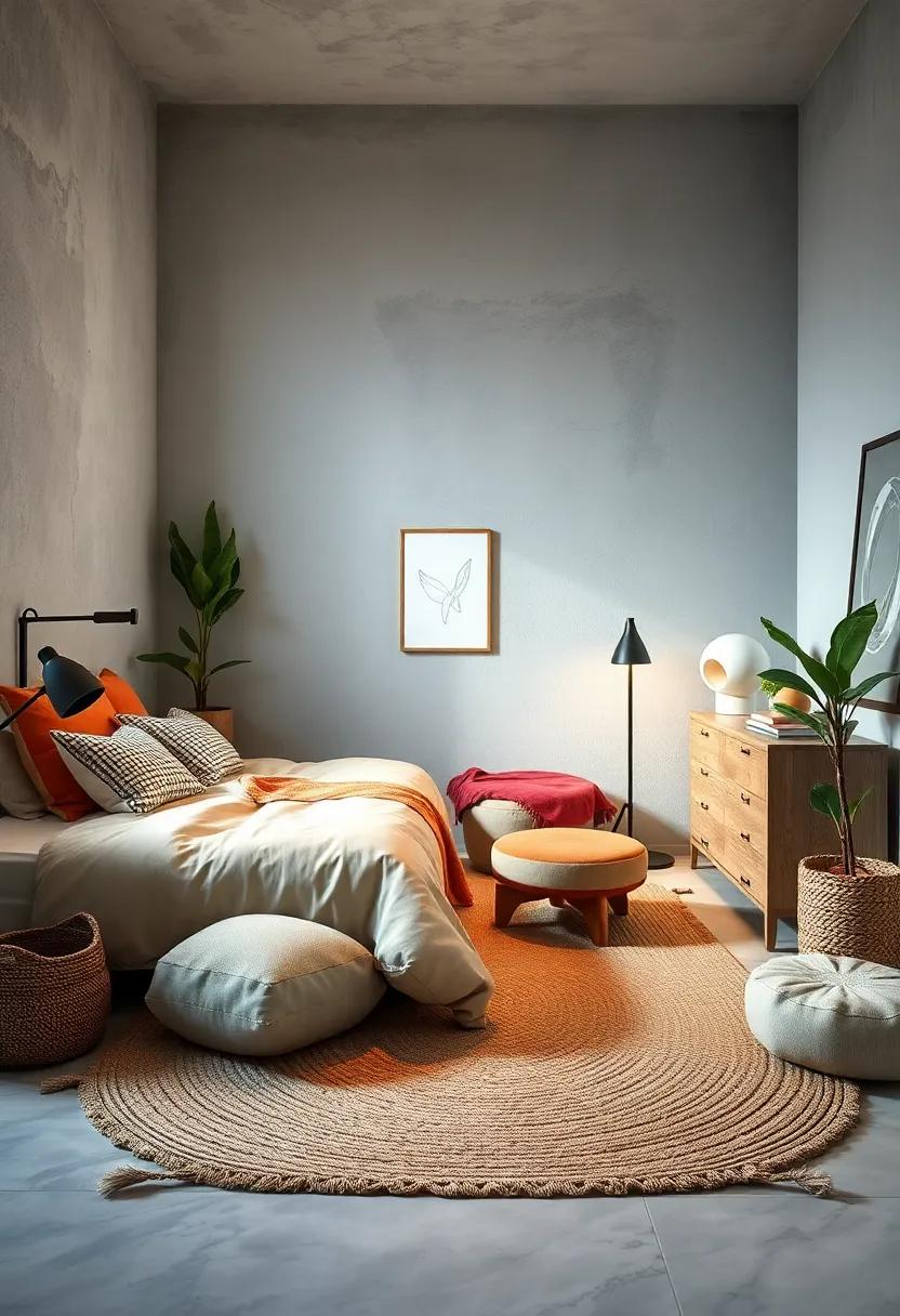 Opt for a natural ​fiber rug, such as sisal or jute, for an eco-friendly ‌touch ‌while keeping the room inviting