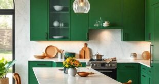29 Stunning Green Kitchen Cabinet Ideas to Elevate Your Modern Culinary Space
