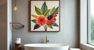 25 Stunning Statement Bathroom Wall Art Ideas to Elevate Your Space
