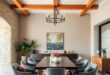 25 Inspiring Ideas for a Dining Room Adorned with Wooden Beams