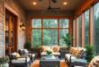 27 Rustic Style Screened Porch Ideas to Elevate Your Wood Decor Aesthetic