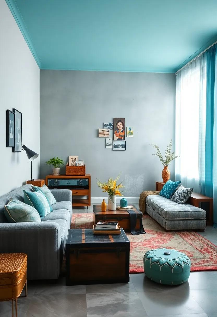 Vintage Finds: Incorporate vintage ⁤pieces like ⁣an old trunk or retro postcards as decor to create a sense of history and character