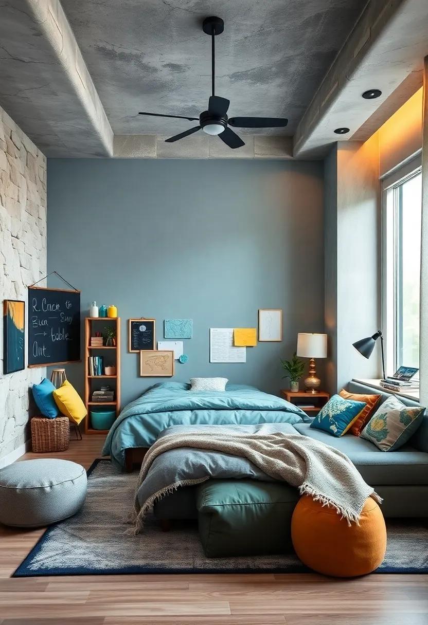 Interactive Art Space: Set up a‍ chalkboard wall ​or corkboard for​ your teen⁣ to showcase⁤ their creativity and interests ⁣in a personalized way