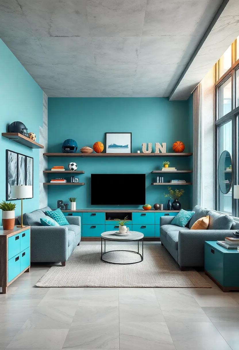 Sports memorabilia: Showcase sports ‌gear or‌ memorabilia on shelves as a personal touch that reflects your ⁢teen's passions