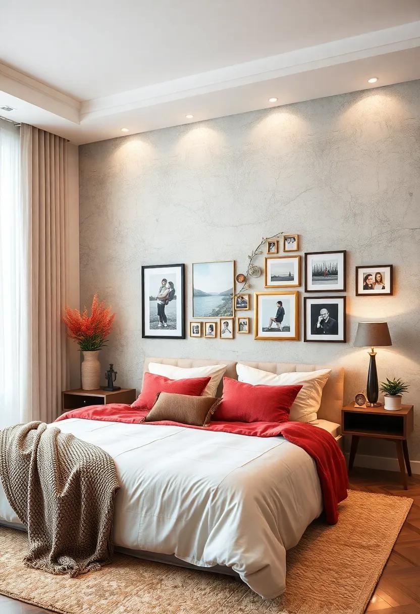 Gallery Wall of Memories: Curate a gallery wall ‌filled with‌ framed ‍photos⁤ and memories‍ that reflect your‍ personality and journey