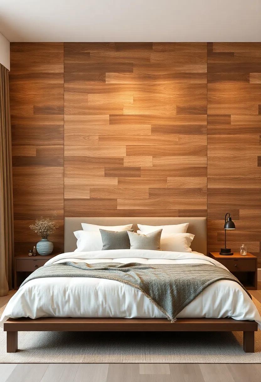 Textured Wood Panels: Bring warmth⁣ and character to⁣ your room using reclaimed ⁤wood​ panels that add depth and ​a rustic touch