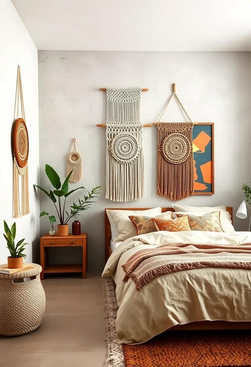 Wall Art Fusion: Pair macrame hangings with other wall art forms like paintings or ‍photographs to create a rich ​tapestry of ⁤textures