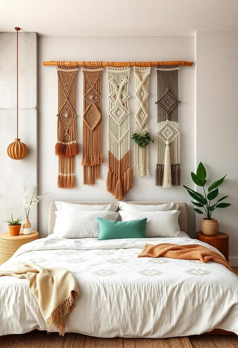 Personal Memories: ‌hang macrame alongside personal mementos, such as photographs⁢ or travel souvenirs, ⁣for a personalized boho display