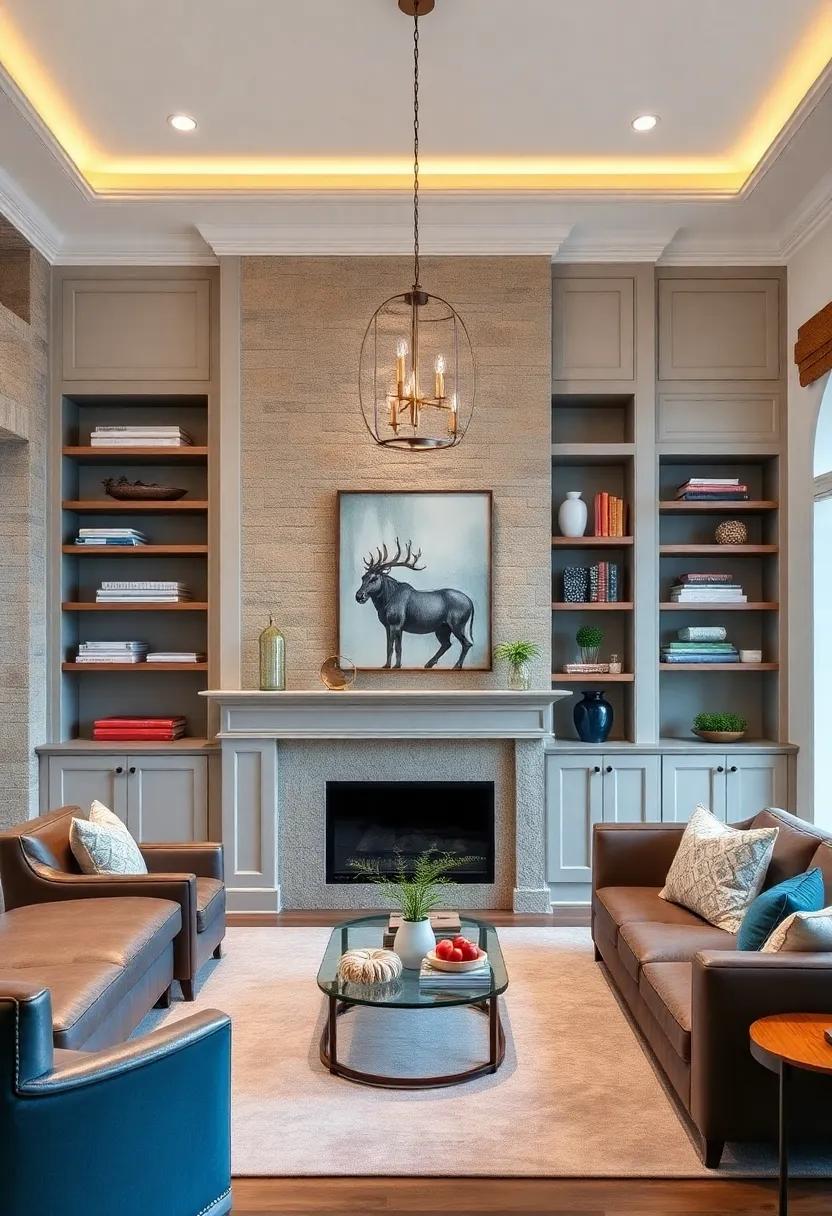 Timeless Classics: ​Invest in traditional built-in ‍bookcases with crown molding and​ paneling, creating a refined look that ⁤complements classic architecture