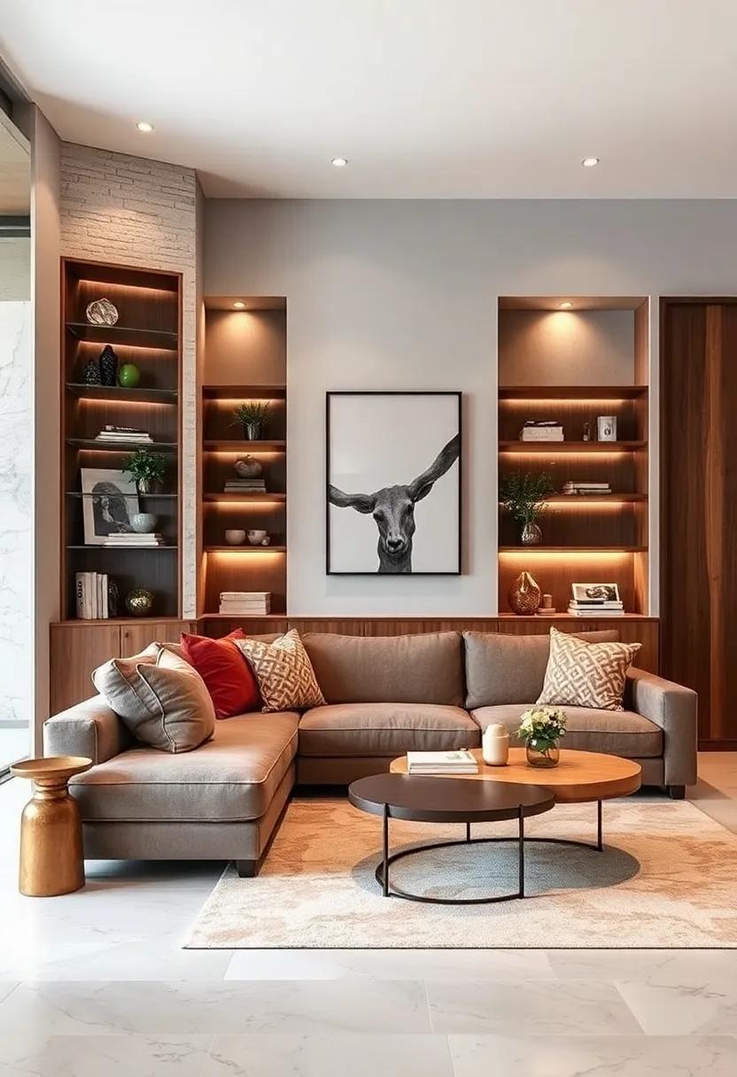 Corner Solutions: ⁢Maximize every inch of⁣ your living room‌ with corner built-in shelves, making overlooked ​spaces incredibly useful without sacrificing style