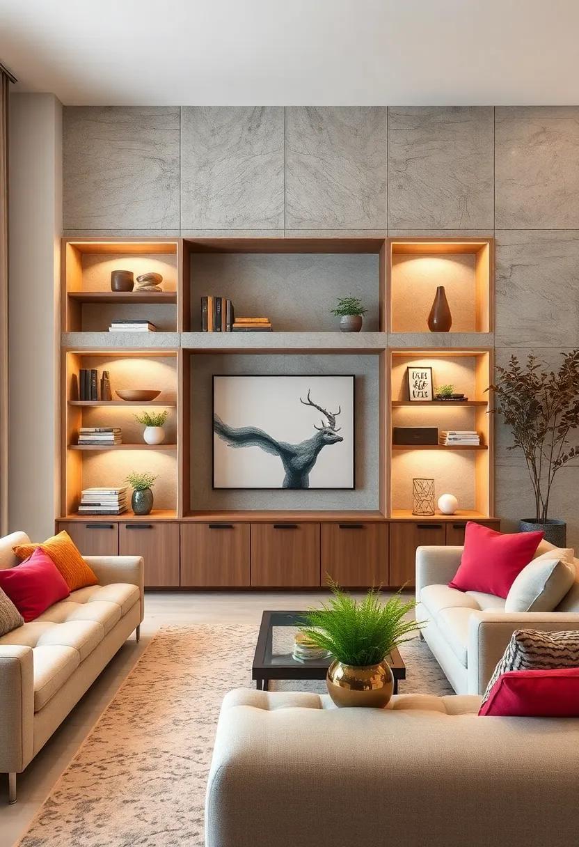 Multi-Functional Units: Consider innovative built-in designs that​ serve dual ‍purposes, such as seating with​ concealed storage, perfect for smaller living spaces