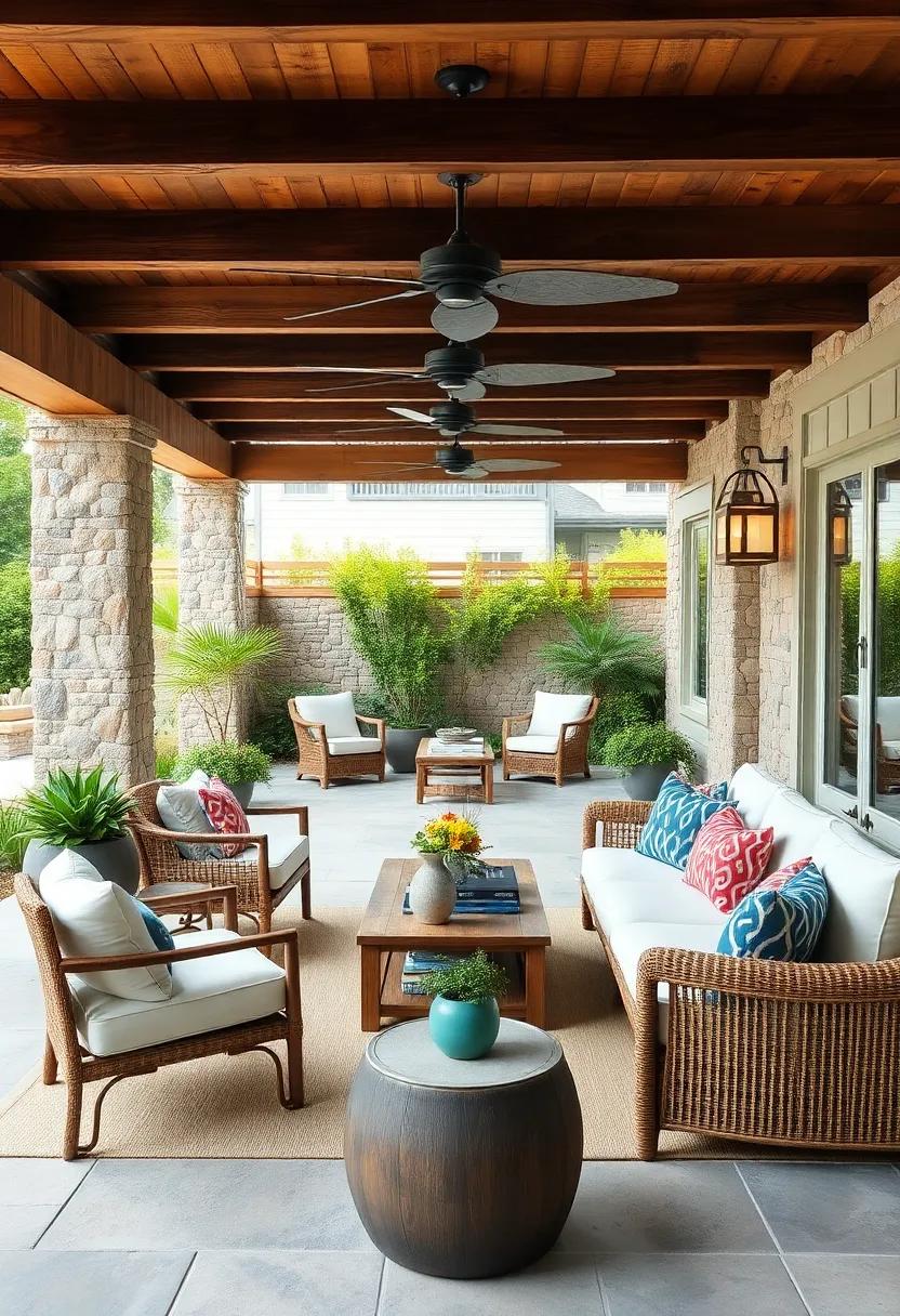 Embrace the Elements: Incorporate natural ⁢materials like driftwood and stone for a rustic yet ​elegant⁢ coastal vibe