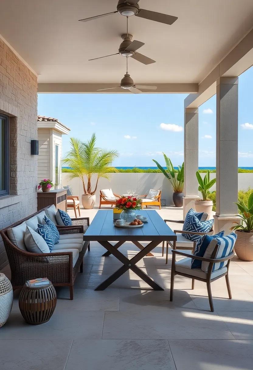 Open-Air ⁤Dining: Designate a space ⁤for al fresco dining with ‌a large table and comfortable chairs ⁢for unforgettable meals with a view