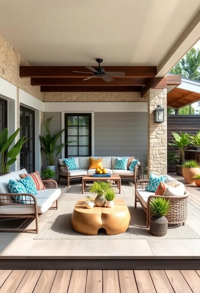 Eco-Friendly Decking: Choose sustainable materials like composite decking that withstands the coastal elements while being environmentally ‌friendly