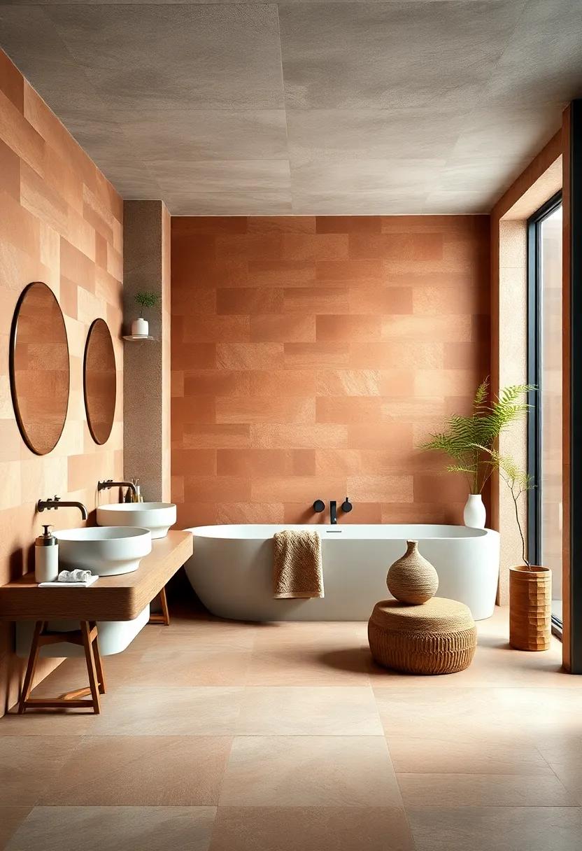 Terrestrial ⁤Tones: Experiment ​with ⁤earthy​ tones⁤ and‌ terracotta tiles that‌ evoke warmth and comfort, ideal for more rustic or bohemian interiors