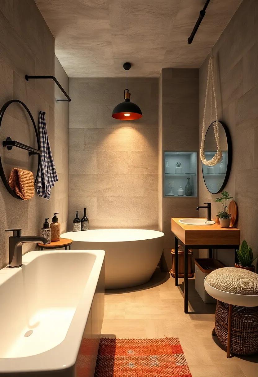 Integrated Technology: use modern smart features seamlessly incorporated into an industrial design for ​a blend of style and functionality