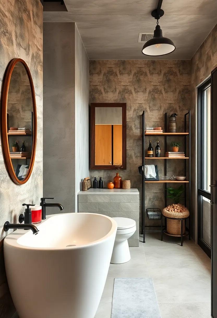 Mix and Match: Combine vintage and modern pieces to create a stunning focal point, like ‍pairing a rustic ⁣wooden mirror with sleek, metallic shelving