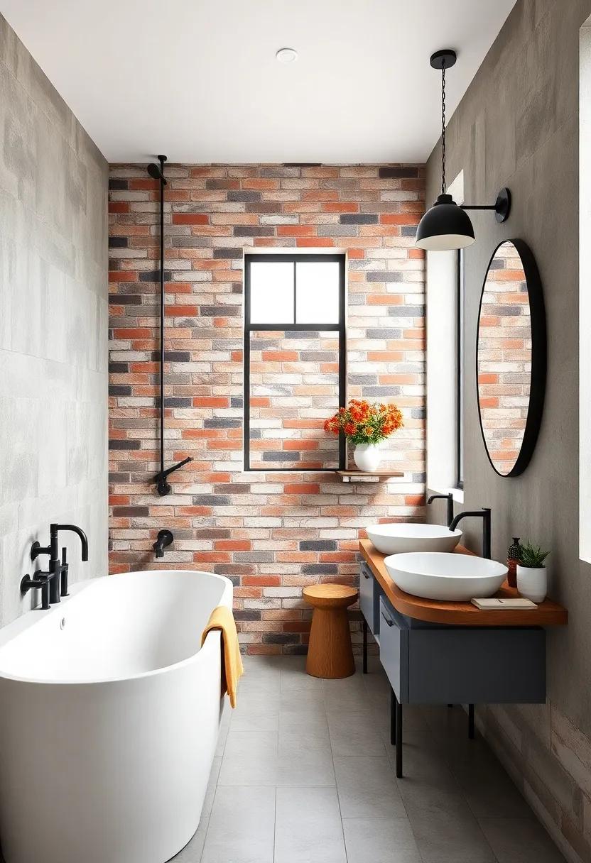Textured walls: Experiment with brick or concrete accent walls to embrace ⁣the industrial vibe while adding depth