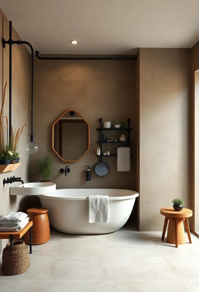 Vintage Finds: Incorporate thrifted or flea market treasures,such as antique medicine cabinets or unique faucet designs,to add personality