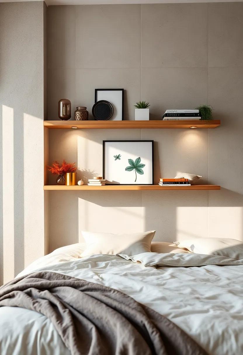 Functional Storage: Select decorative⁤ bins or boxes for your floating shelves to discreetly⁣ store⁤ miscellaneous items while ‌keeping the aesthetics intact