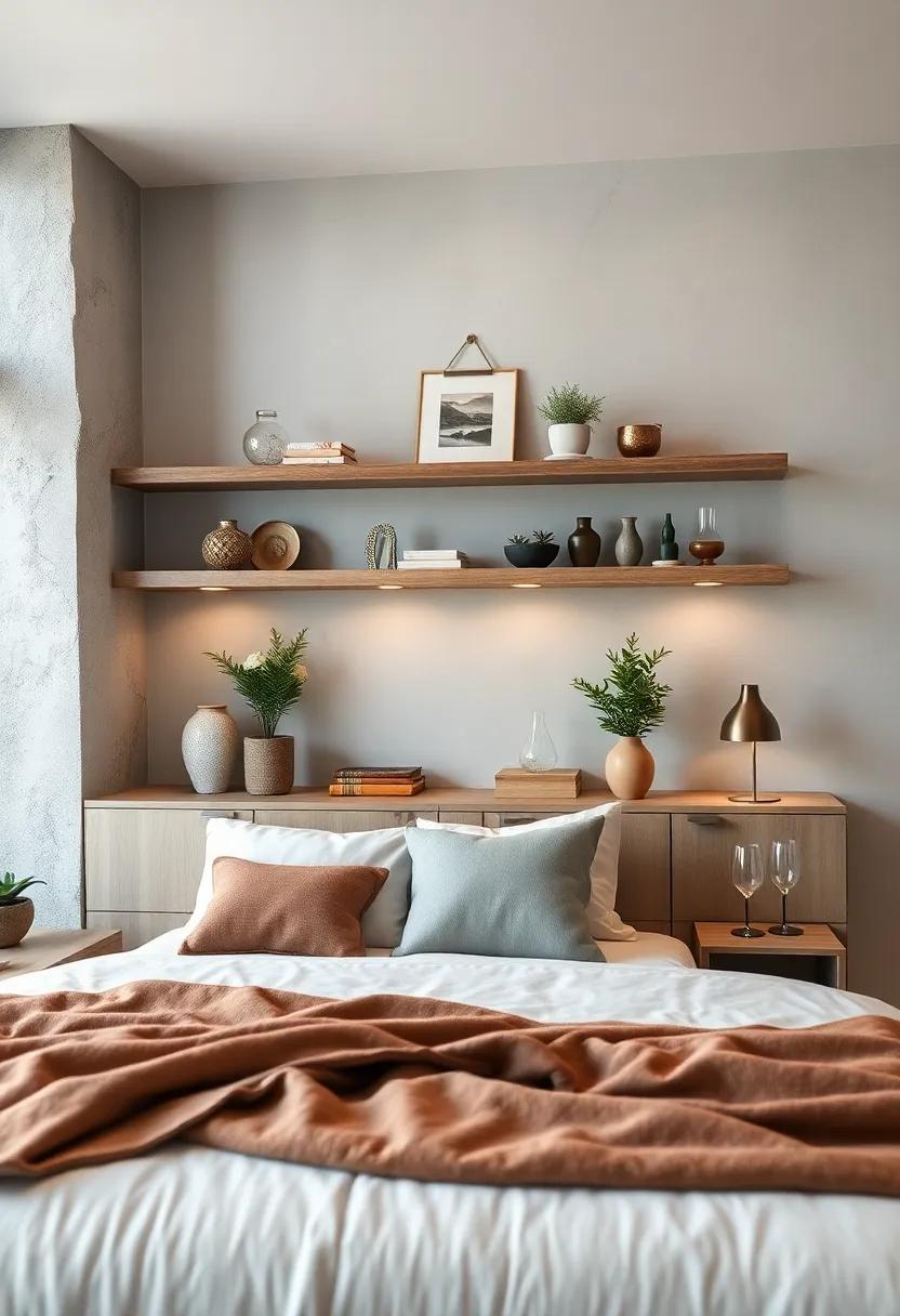 Layered Textures: Mix materials like ​wood, metal,‌ and glass on ⁢your floating shelves​ to add dimension and‌ tactile interest to ‌the decor