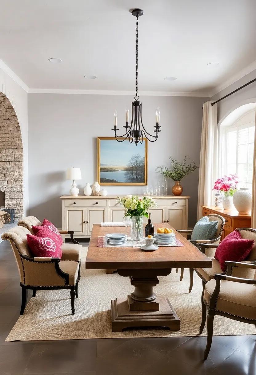 Functional Buffets: Employ ⁣a⁤ buffet table for serving or as an‌ additional surface⁣ for décor, enhancing both‍ function ‍and ‌style