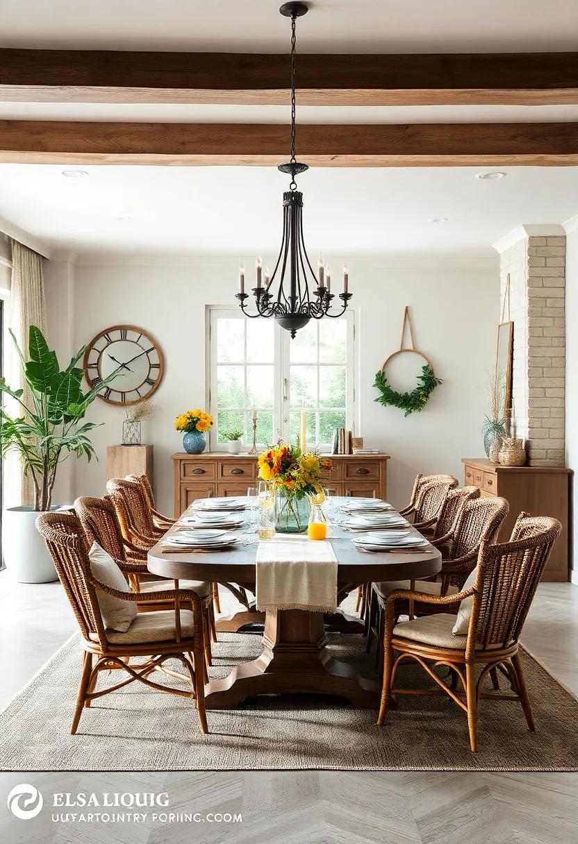 natural ‍Materials: choose furniture ⁢and decor⁣ made ⁣from natural⁢ materials like rattan, ‌wicker, or‌ stone to enhance the organic feel