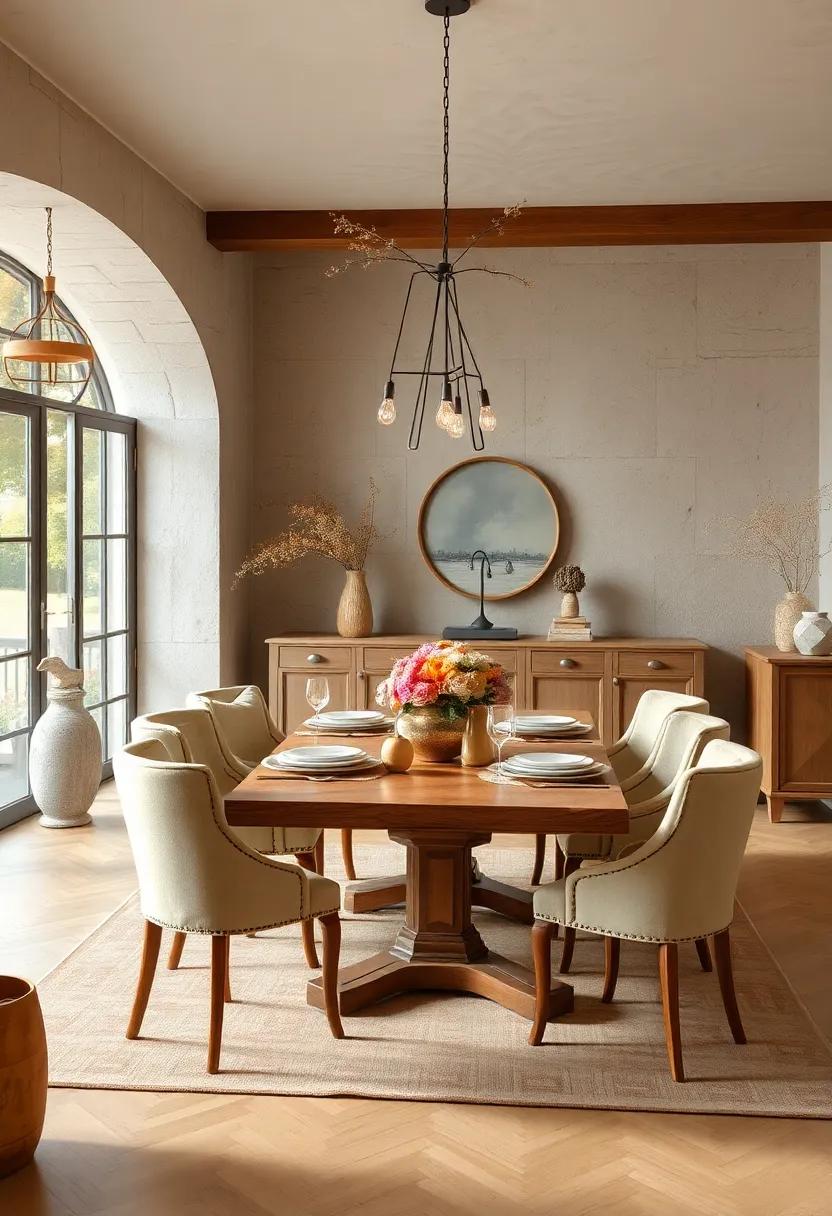 Nature-Inspired‍ Décor: Incorporate ⁤elements like dried flowers or natural wood ⁤decor pieces to ⁤maintain a connection with the idyllic French‌ countryside