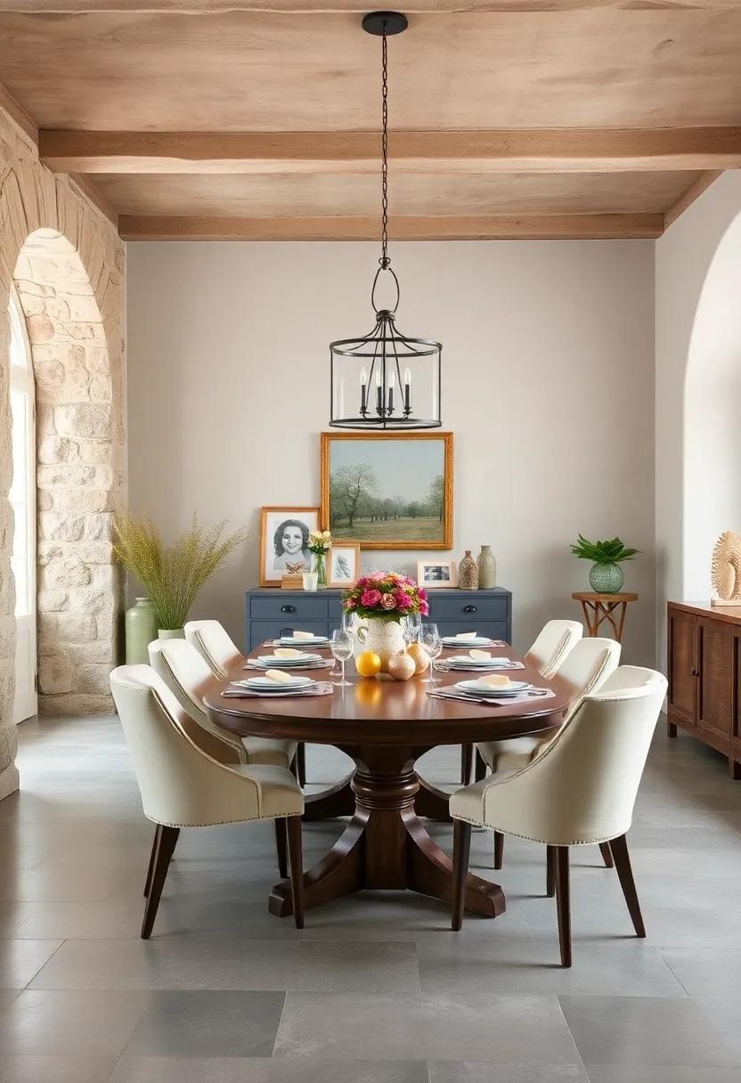 Personal Touches: Display family ‌photos⁤ or cherished travel ‌souvenirs to give your⁤ dining room a sense of history and personal connection