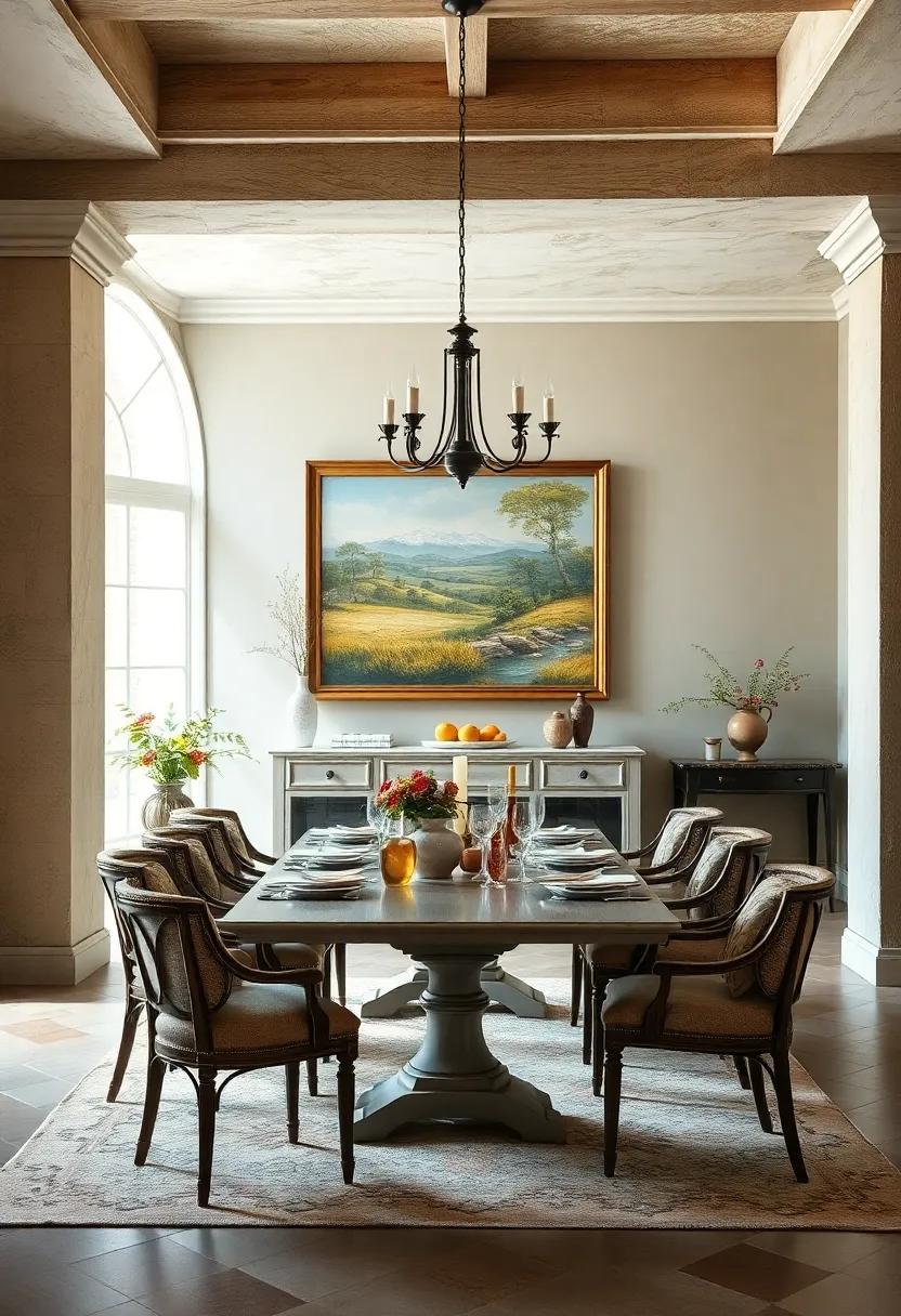 Wall Art: Hang​ paintings or prints that celebrate French ​landscapes ‌or still life scenes to spark conversation and ⁤inspire nostalgia