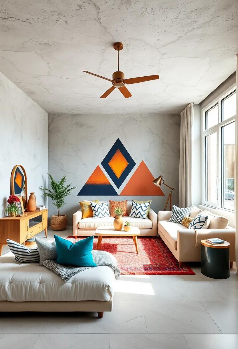 Sports Team Patterns: Personalize the room with geometric patterns that incorporate favorite ‌sports⁢ team colors⁢ and logos for passionate‍ fans