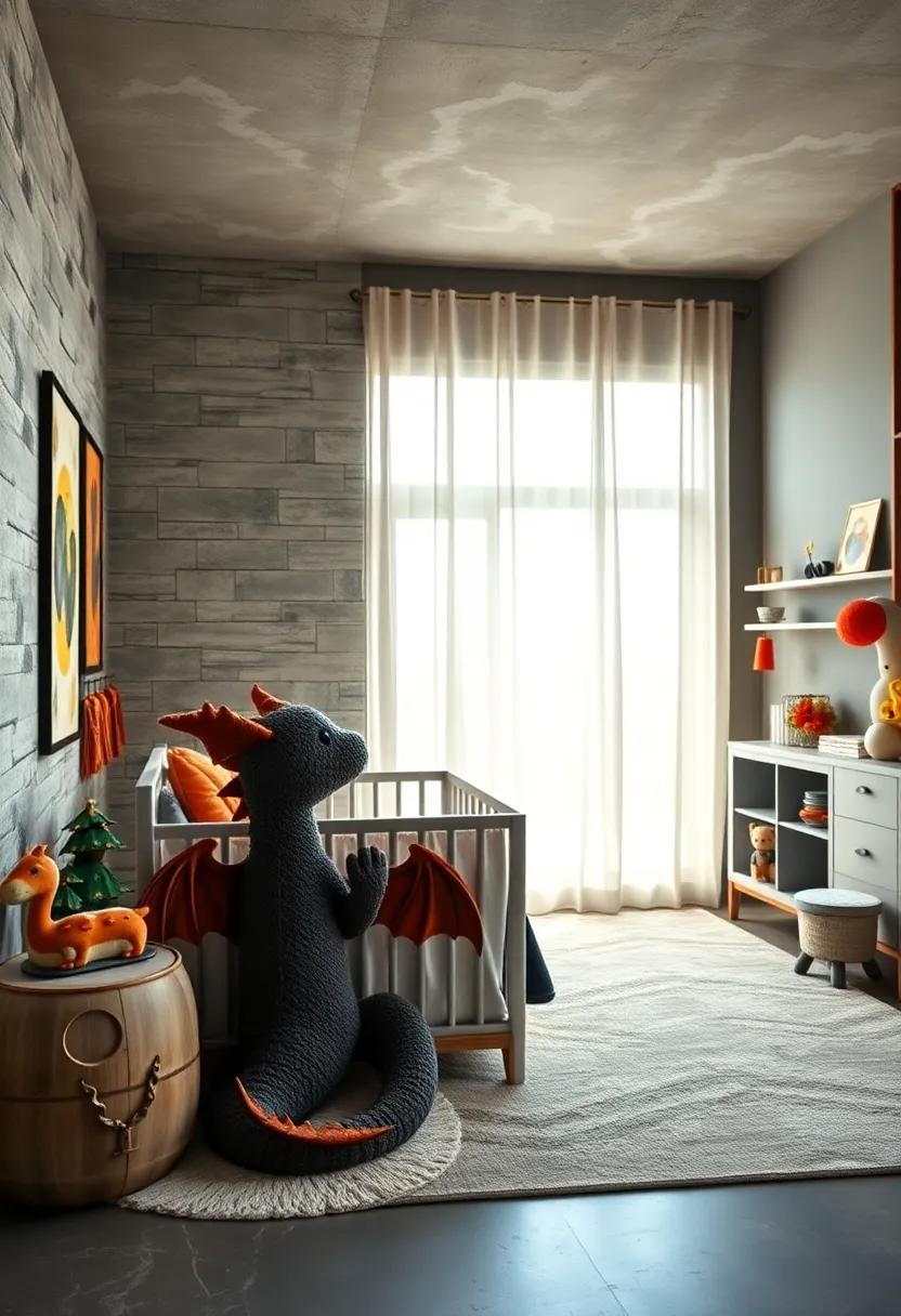 Plush Dragon Companions: Incorporate ⁢soft,cuddly dragons ⁤as plush toys ​or room décor to offer⁤ a mythical friend for your little⁣ knight