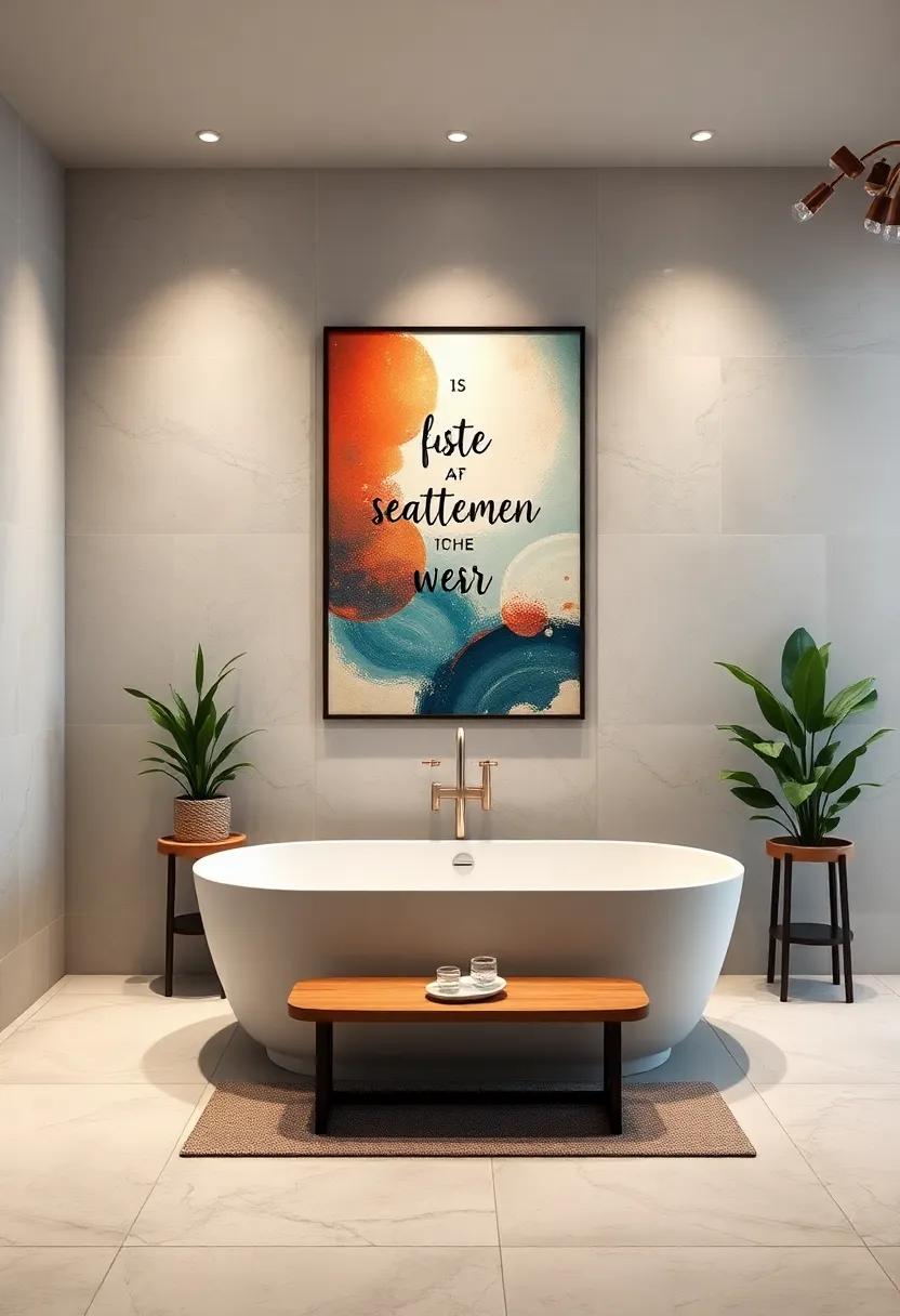 inspirational⁢ Art: ​Choose‌ pieces that uplift and motivate, ‍such as affirmations or mindfulness reminders, ​to create​ a positive start to ⁣your day