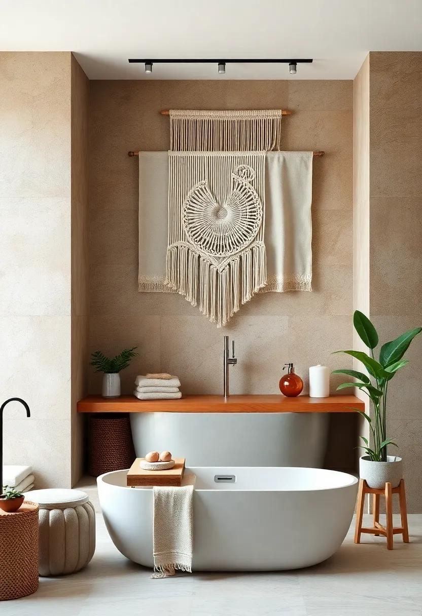 Textured Wall Hangings: Layer your⁣ design with tactile ⁣art pieces, such as ‌macramé or woven​ textiles, to add depth and warmth