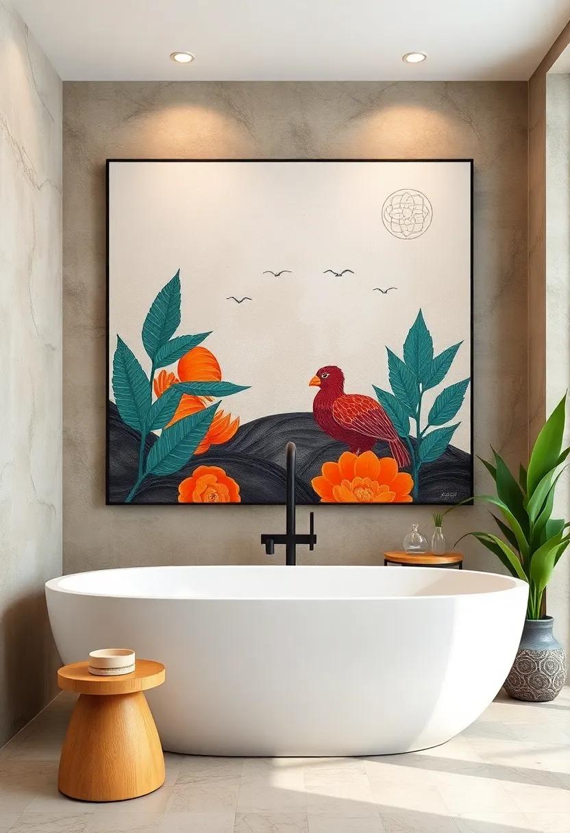 Cultural Art Pieces: Embrace multiculturalism by​ incorporating art that reflects various cultures, celebrating diversity ‍in ‌your personal oasis