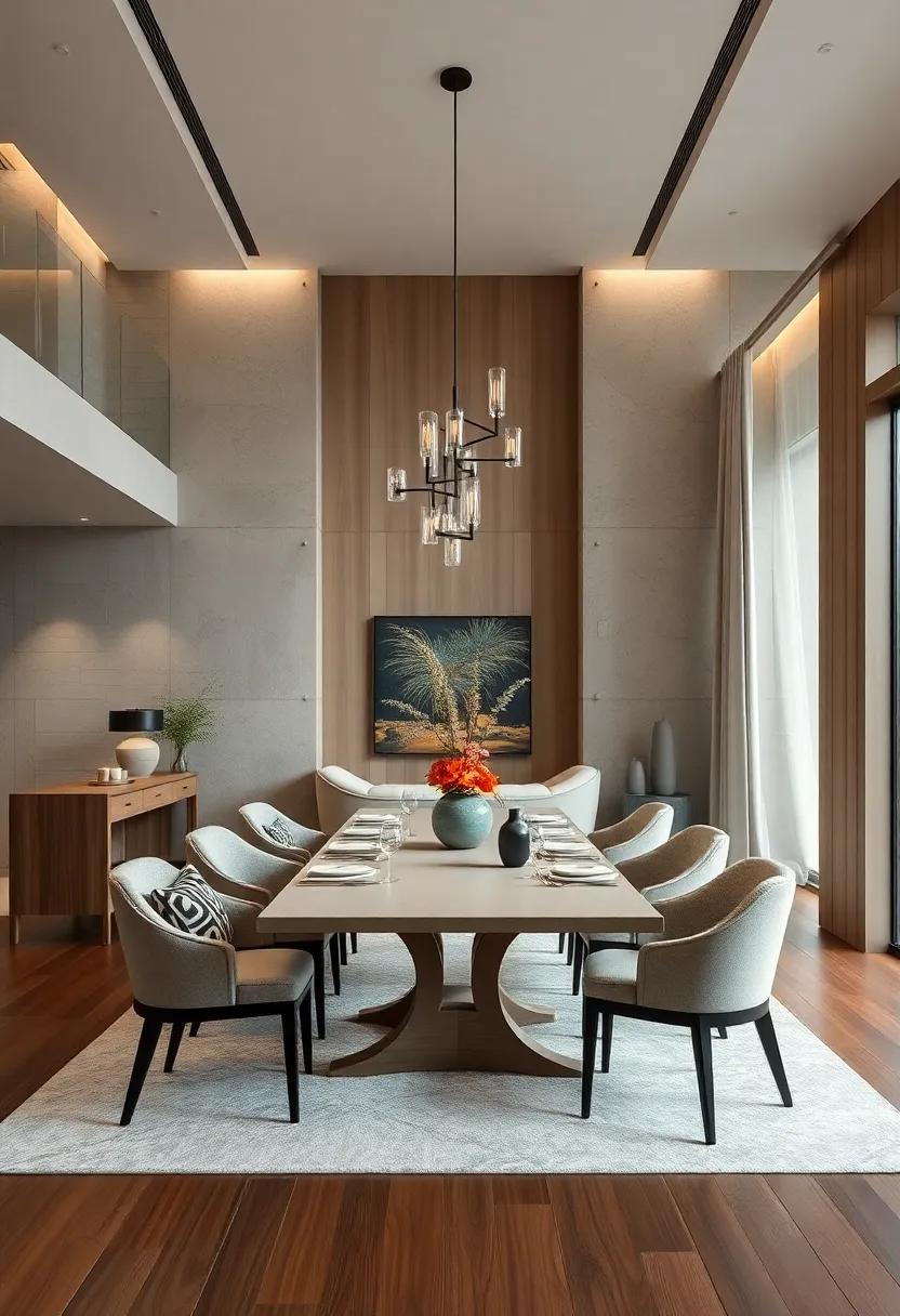 Minimalist ⁢Approach: Discover ⁣the⁤ beauty of a minimalist dining room where simplicity and functionality combine in a sophisticated way