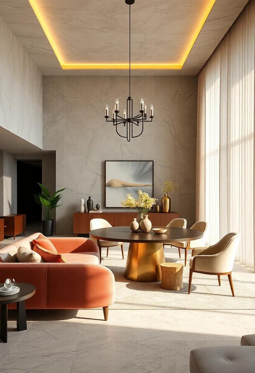 Unique Table shapes: Consider round‍ or oval ⁤tables that encourage conversation and enhance intimacy⁣ within the⁢ dining area