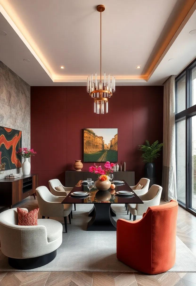 Dramatic Color‌ Palettes: Consider​ deep jewel tones or ⁢soft pastels to ‌create ⁤a dramatic or‌ serene atmosphere reflecting‍ your personal style