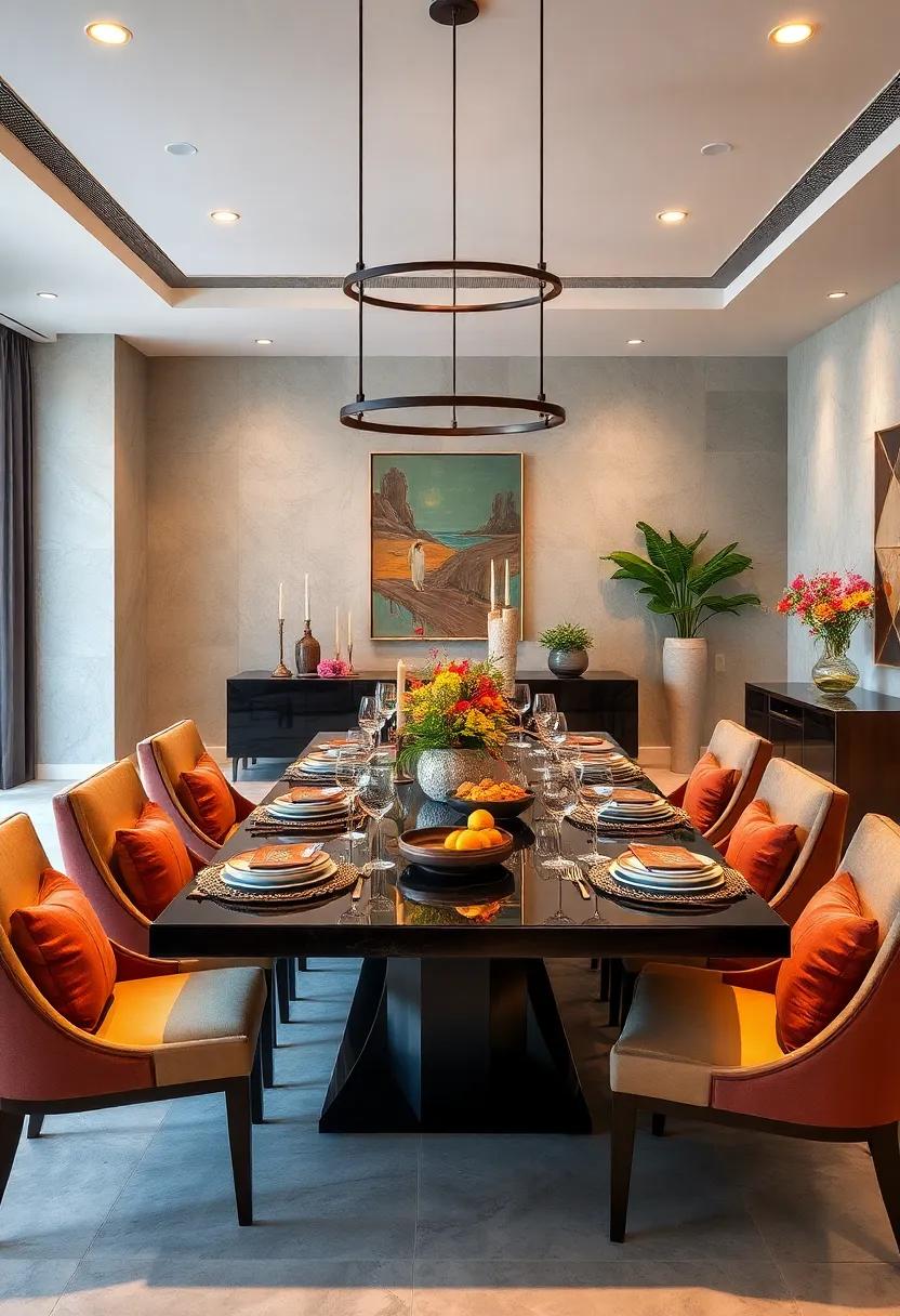 Artful⁤ Table Settings: Elevate your dining experience with curated tableware, featuring hand-painted dishes and unique glassware‌ that spark conversation