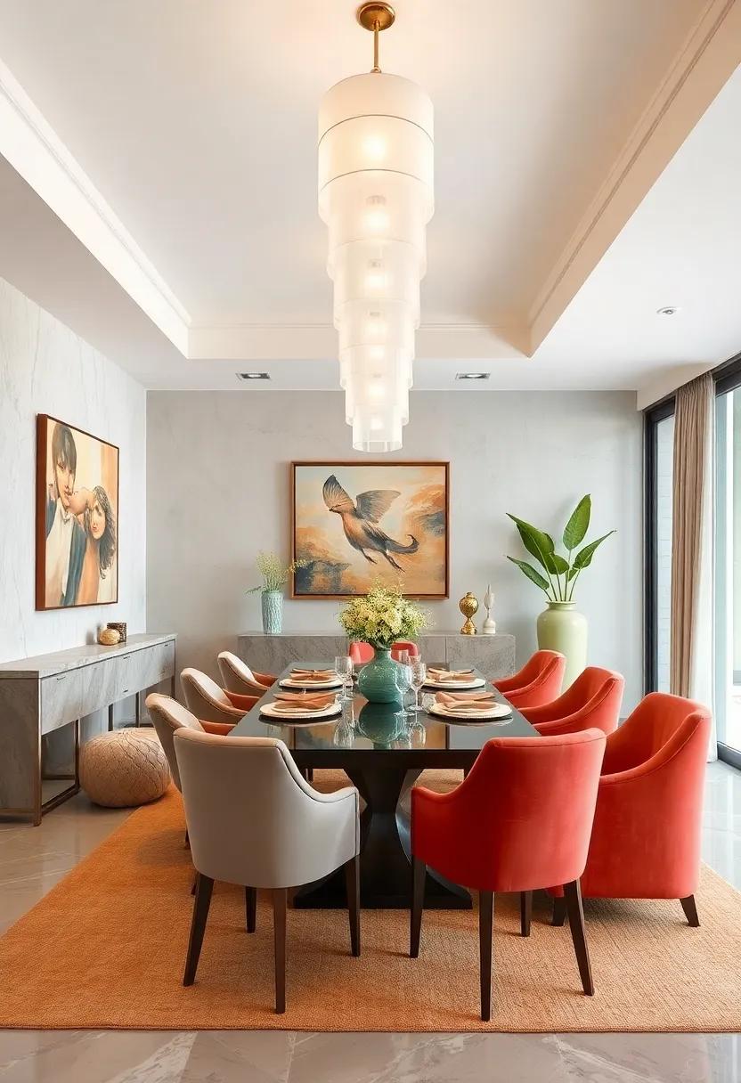 Personalized ‌elements: Infuse personality into your dining space with ​custom artwork or ​heirloom ‍decor that tells ⁢a story