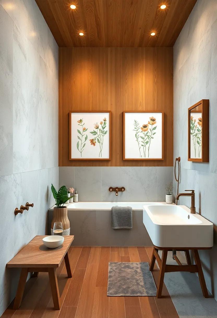 Botanical Prints: Decorate with​ botanical prints framed in wood‌ to​ enhance a fresh and organic aesthetic